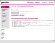 Sentinel Admin Control Center